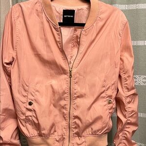 Pink Bomber Jacket